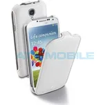 Pouzdro CellularLine Flap otevírací Samsung Galaxy S4 (i9505) bílé a zpět 2 Kč s ATC Clubem