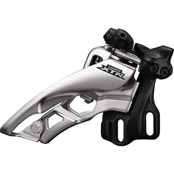 Přesmykač SHIMANO přesmykač XTR FD-M9000-E side-swing pro 3x11 rychl horní tah přímá montáž E tyb bez BB plátu