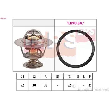 Automobilové těsnění Termostat, chladivo EPS 1.880.947