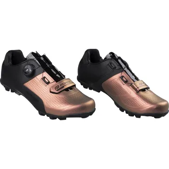 Pánské cyklistické tretry tretry FORCE VIRTUOSO GRAVEL, černo-bronzová 41