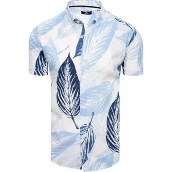 Pánská košile Pánská košile s krátkým rukávem I027 bílá