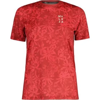 cyklistický dres Maloja tričko EnvaliraM red M