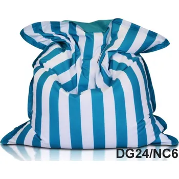 Sedací pytel Sedací Vak, Sedací křeslo POLŠTÁŘ MODERN bíla E1: DG24/NC6