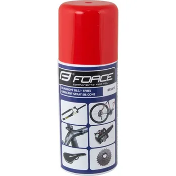 Cyklistické mazivo mazivo-sprej FORCE SILIKONOVÝ olej, 150ml