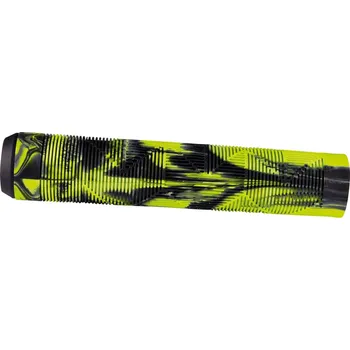 grip madla FORCE BMX145 gumová, černo-fluo, balená