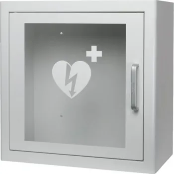 Defibrilátor Kovová vnitřní skříňka na AED, bílá - ARKY