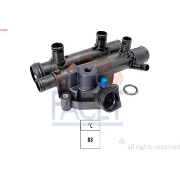 Automobilové těsnění Termostat, chladivo FACET 7.8666