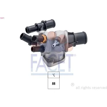 Automobilové těsnění Termostat, chladivo FACET 7.8571