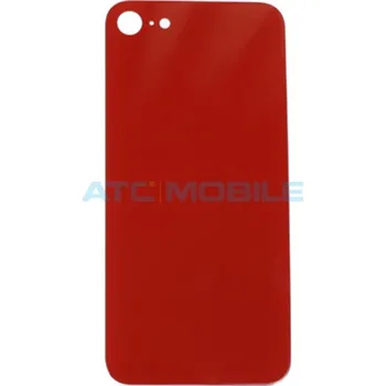 Náhradní kryt pro mobilní telefon iPhone 8 zadní kryt (sklo) červený s logem (Premiumú) - Big Hole a zpět 6 Kč s ATC Clubem