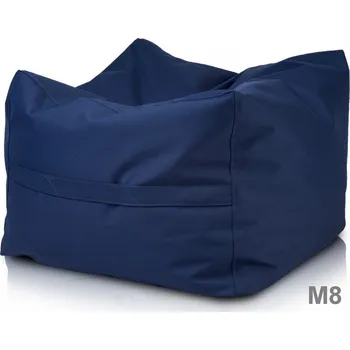 Sedací pytel Sedací Vak, Sedací Taburet CUBO OUTDOOR bíla E1: M8