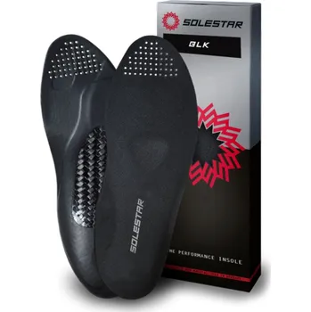 Vložka do bot vložky treter SOLESTAR BLK, karbonové, černé 46