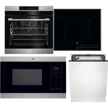 Set domácích spotřebičů AEG BSK782380M + AEG Mastery SenseFry IAE64431FB + AEG Mastery MSB2547D-M + AEG FSK73607Z