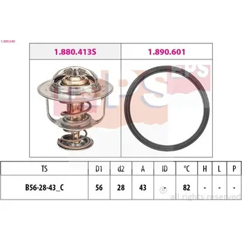 Automobilové těsnění Termostat, chladivo EPS 1.880.640