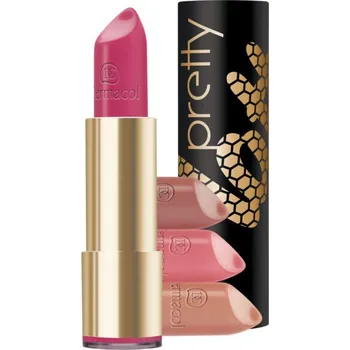 Řasenka DERMACOL-PRETTY MATTE LIPSTICK - matná rtěnka č.2