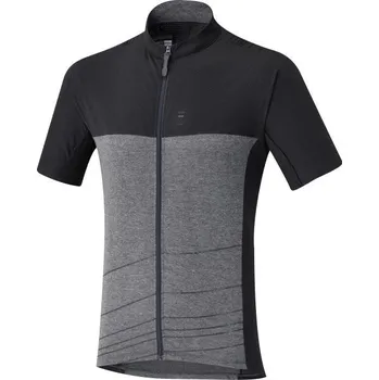 cyklistický dres SHIMANO TRAIL dres, raven, XXL