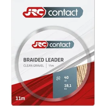 Šoková šňůra JRC Braided Leader Clean Gravel 11m - 40 lb