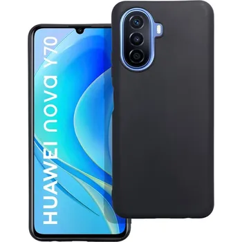 Pouzdro na mobilní telefon Case4Mobile Silikonový obal MATT pro HUAWEI Nova Y70 - černý