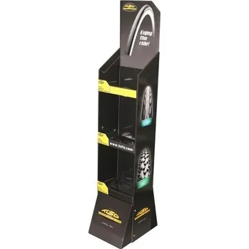 Plášť na kolo stojan TUFO - podlahový skládací papírový