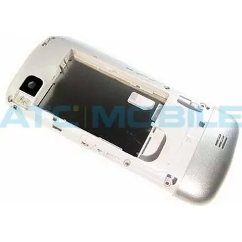 Náhradní kryt pro mobilní telefon Střední kryt Nokia C3-01 Touch&Type stříbrný - 0257476