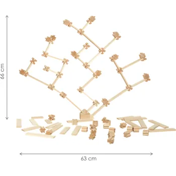 ostatní stavebnice Stavebnice TROXI - 106 dílů