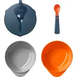Tommee Tippee Easy Scoop miska 2 ks + lžička 1 ks + víčko 1 ks