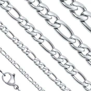 Náramek ŠPERKYLA - Náramek z chirurgické oceli - Figaro 20 cm x 4 mm