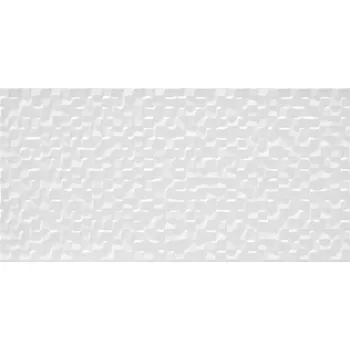 Obklad Stn Ceramica White Elegance Andros, dekorativní obklad, bílý, lesklý, 25 x 50 x 0,95 cm