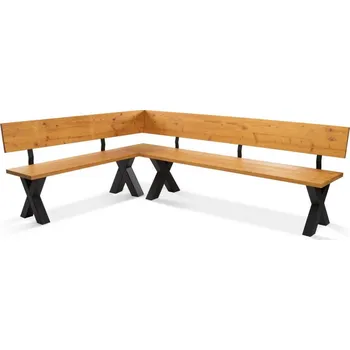 Sedací souprava Rohová lavice z masivu 167x288 cm ATLANTA