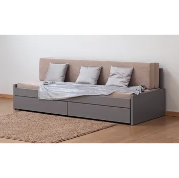 Postel Rozkládací postel TANDEM JORA lamino 80-160x200 cm, český výrobek