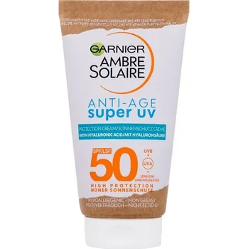 Přípravek na opalování Garnier Ambre Solaire Super UV Anti-Age Protection Cream SPF50 50 ml