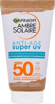 Přípravek na opalování Garnier Ambre Solaire Super UV Anti-Age Protection Cream SPF50 50 ml