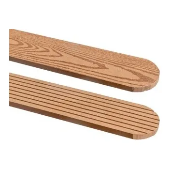 Plot WPC plotovka Guttafence drážkovaná Rozměr: 80 x 12 x 1800 mm, Varianta: Guttafence WPC plotovka oblá, Barva: Original Wood
