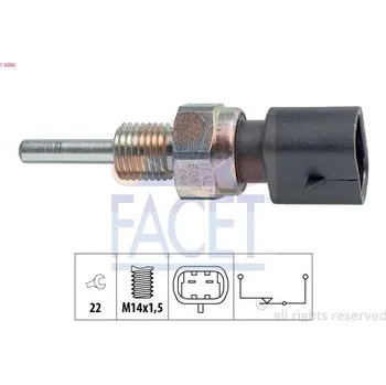 Auto-moto Spínač, světlo zpátečky FACET 7.6065