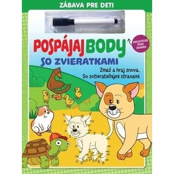 Cizojazyčná kniha Pospájaj body so zvieratkami