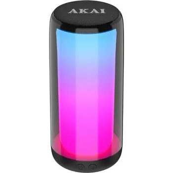 AKAI CS2 Glow, BT repro s LED světlem, bílá