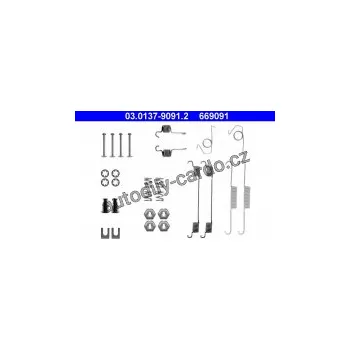 Brzdová čelist Sada příslušenství, brzdové čelisti ATE 03.0137-9091 (AT 669091)