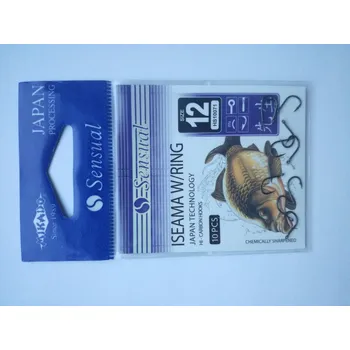 Rybářský háček Háčky Mikado-Sensual - ISEAMA W/RING č.12, očko
