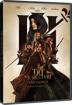 DVD film Tři mušketýři: D'Artagnan (2023) DVD