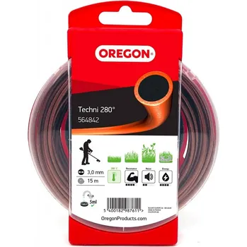 Struna do sekačky Žací struna Oregon TECHNI 280° 3,0 mm x 15 m (564842)