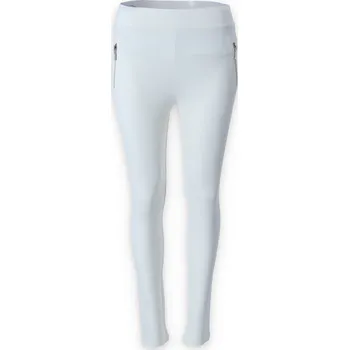 Dámské kalhoty A-097 kalhoty barva: bílá, velikost: XL