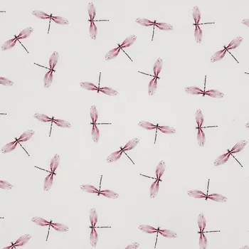 Mušelín, dvojitá gázovina bílá, vínové vážky, š.135