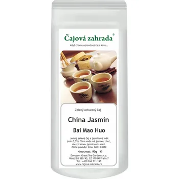 Horký nápoj Čajová zahrada China Jasmín Bai Mao Huo - jasmínový čaj Varianta: zelený čaj 500g