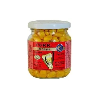 Návnadová surovina Kukuřice v marinádě ve skle - Česnek