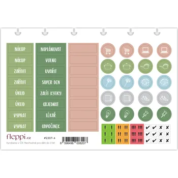 samolepka Fleppi Červenec 2023 | arch 4