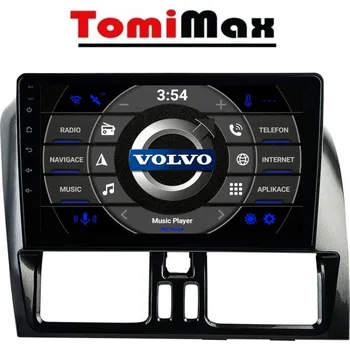 Autorádio TomiMax Volvo XC60 Android 14 autorádio s WIFI, GPS, USB, BT HW výbava: 4 Core 2GB+32GB LOW - Model auta: Volvo XC60, Velikost obrazovky: Dotyková obrazovka: 9"