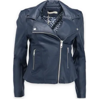 Dámská casual bunda Escandelle 21006 bunda koženka křivak barva: modrá tmavá, velikost: L