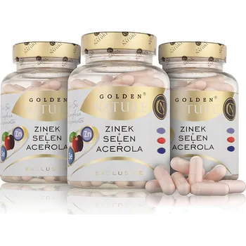 Golden Nature 2+1 GN Exclusive Zinek+Selen+Acerola 300 cps
