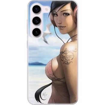 Pouzdro na mobilní telefon Odolné silikonové pouzdro iSaprio - Girl 02 - Samsung Galaxy S23 5G