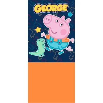 Prasátko Pepa - licence Chlapecký nákrčník s flísem - Prasátko Peppa 5241911, tmavě modrá / oranžová Barva: Modrá tmavě, Velikost: uni velikost