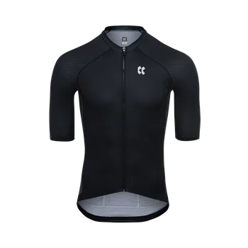 Cyklistické oblečení Kalas Pánský cyklistický dres PASSION Z3 | Dres CARBON | black Kalas velikost: 7 ( 3XL)